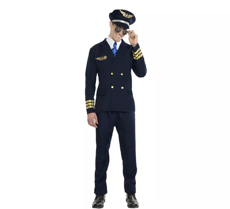 Translation missing: de.Disfraz de Piloto de Avión para hombre