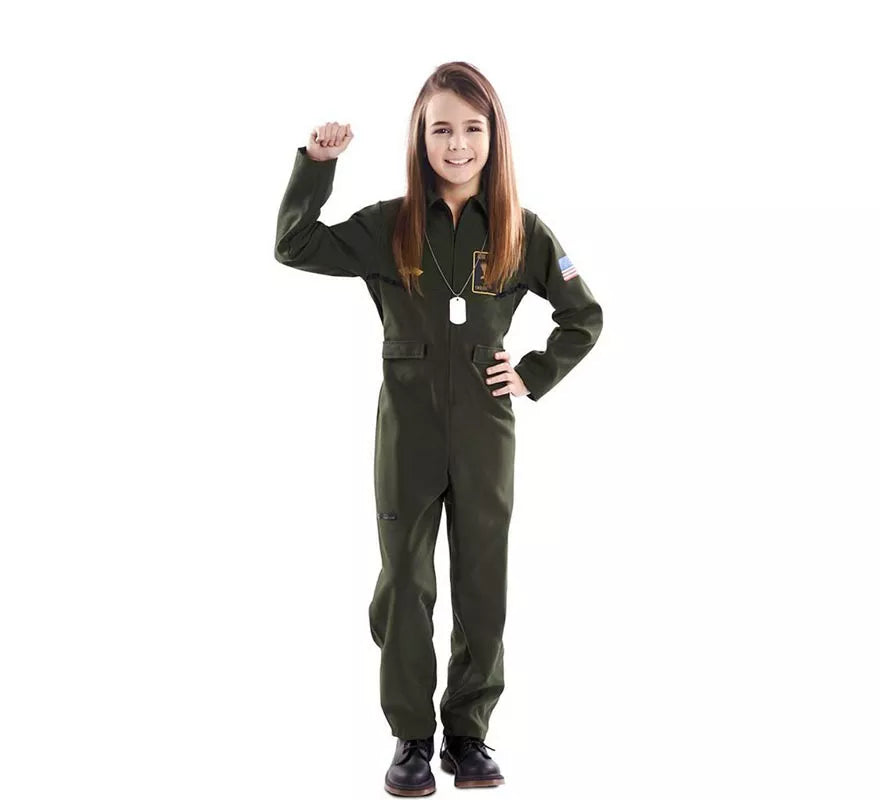 Translation missing: de.Disfraz de Piloto de Avión para niño