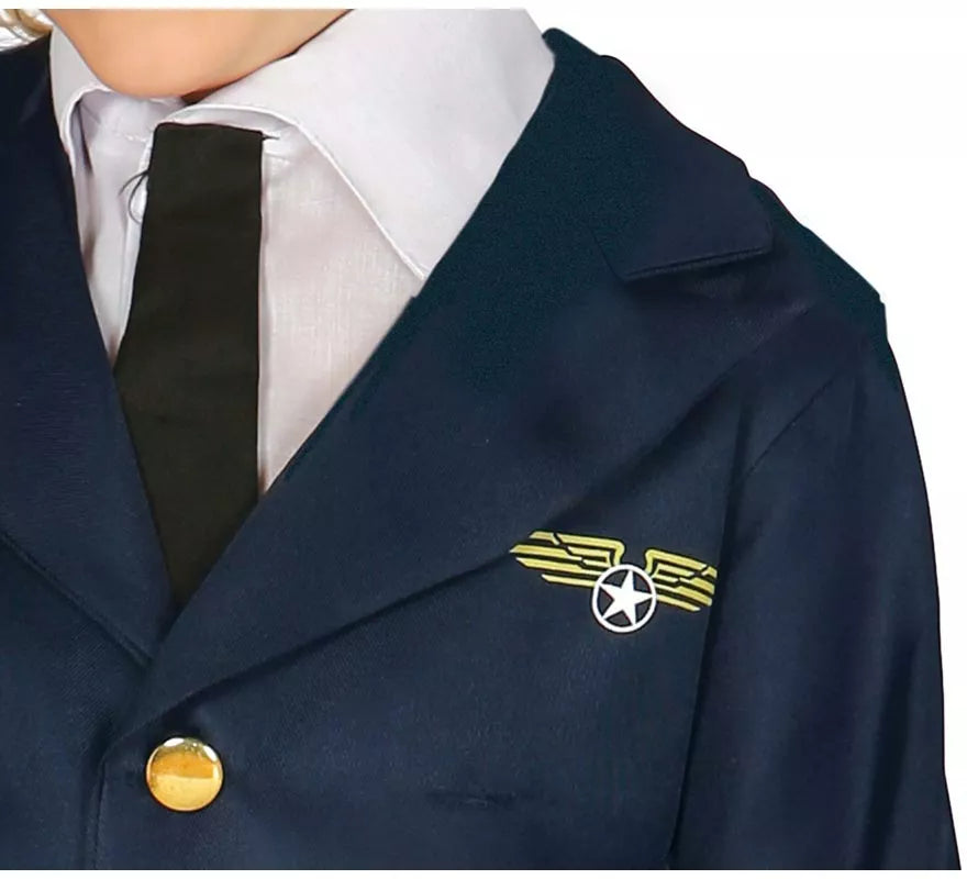 Translation missing: de.Disfraz de Piloto de Avión para niño