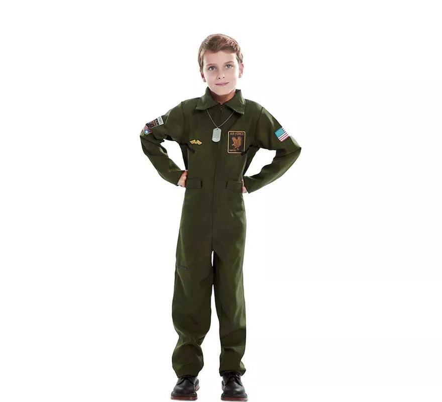 Translation missing: de.Disfraz de Piloto de Avión para niño