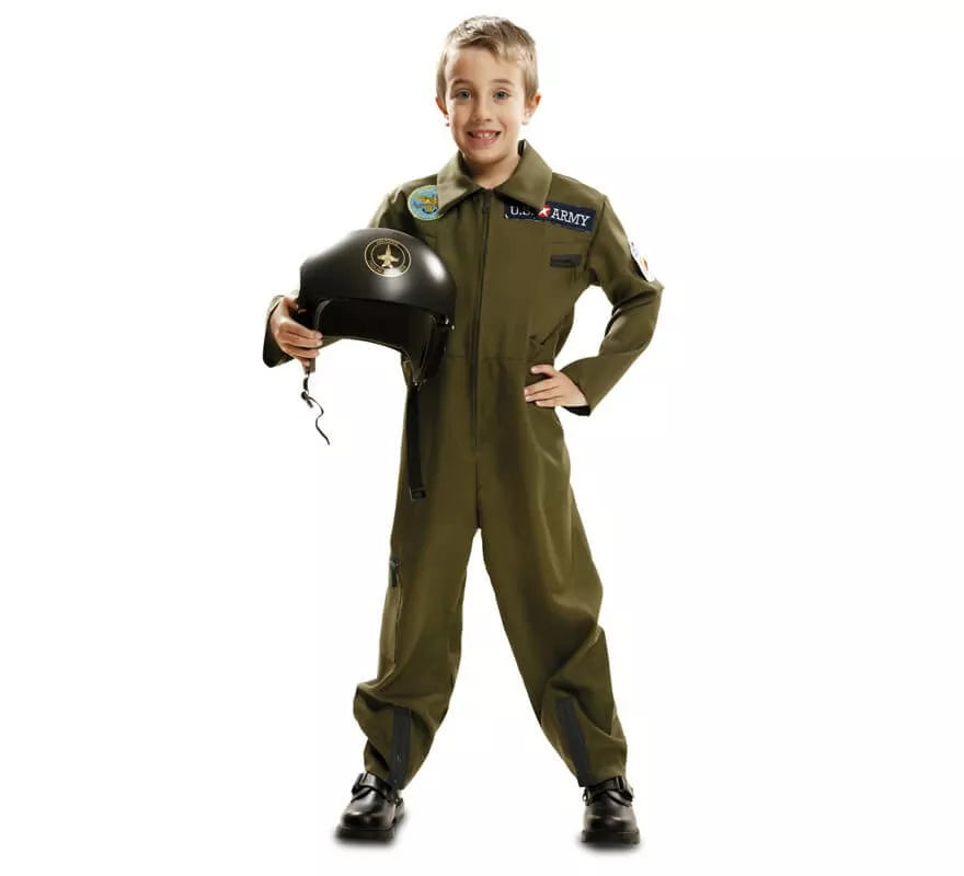 Translation missing: es.Disfraz de Piloto de Avión para niño