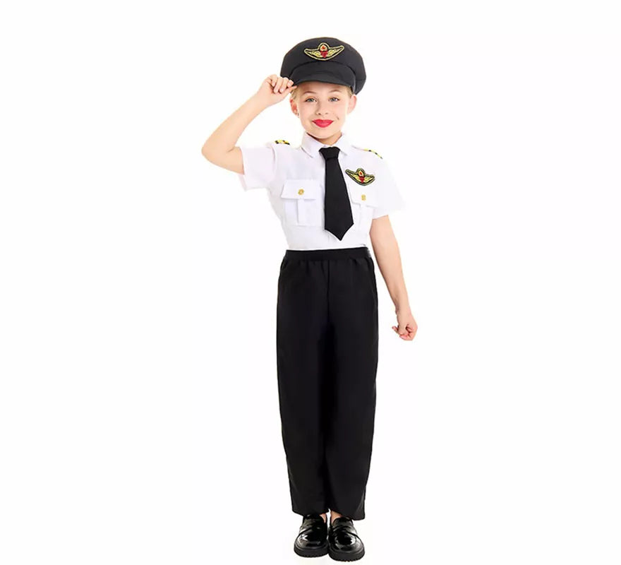 Translation missing: de.Disfraz de Piloto de Avión para niños