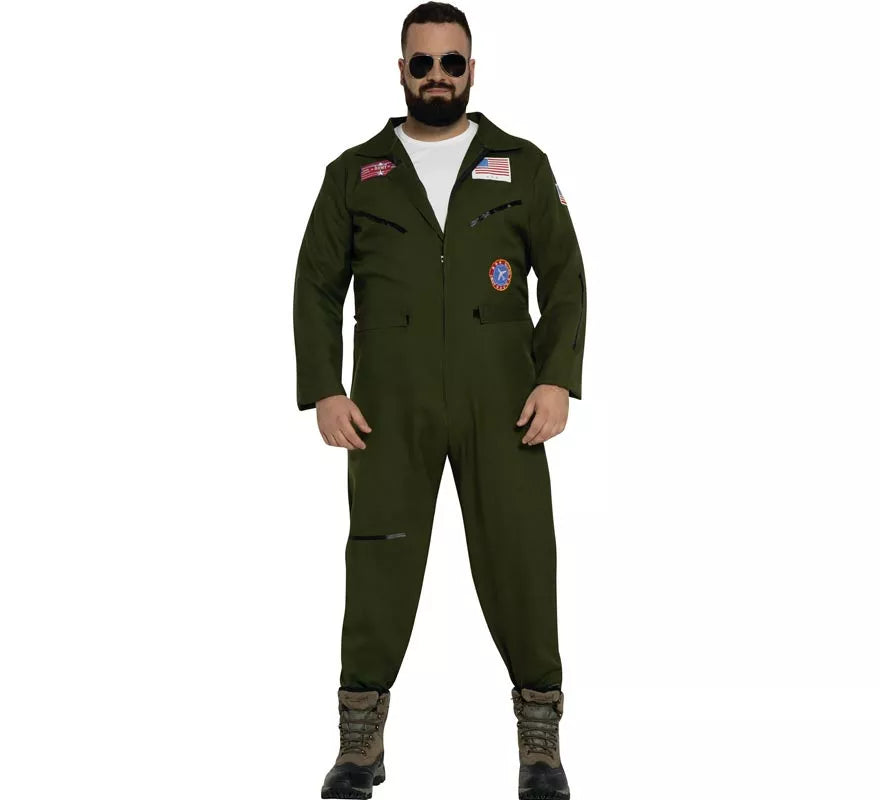 Translation missing: de.Disfraz de Piloto de Caza del Ejército para Hombre