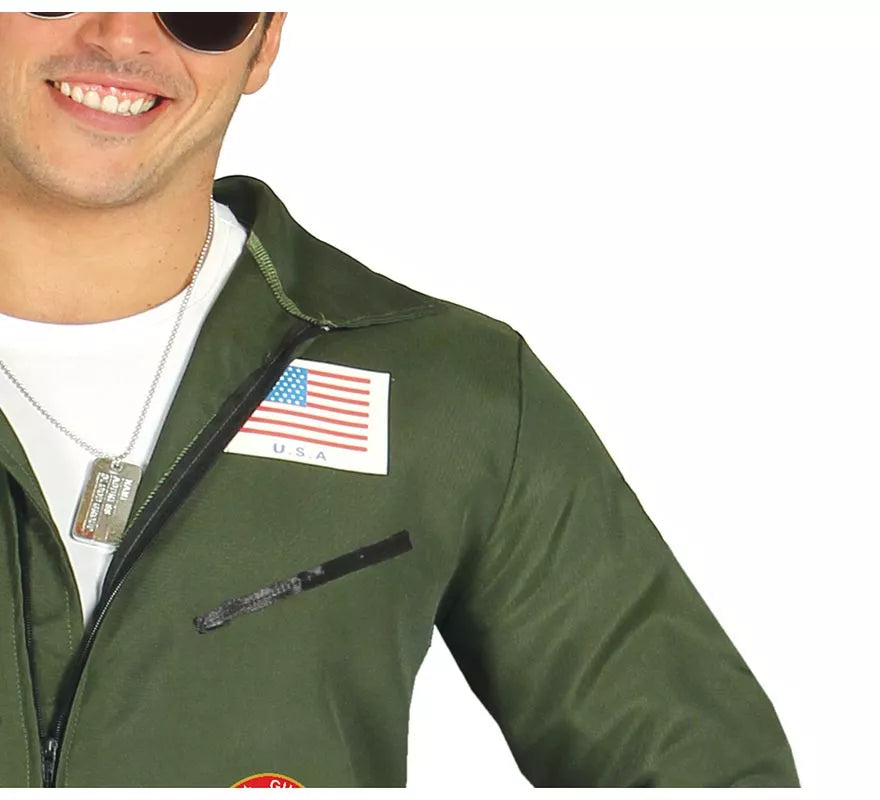 Translation missing: de.Disfraz de Piloto de Caza del Ejército para Hombre