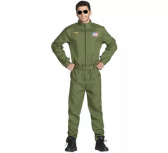 Kampfpilot Kostüm für Herren