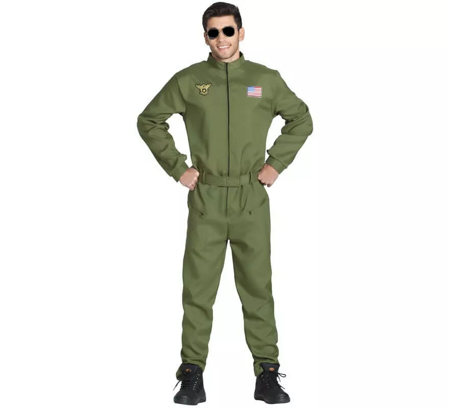 Translation missing: de.Disfraz de Piloto de Combate para hombre