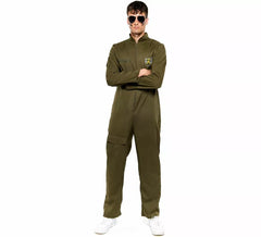 Herren-Kampfjetpilotenkostüm