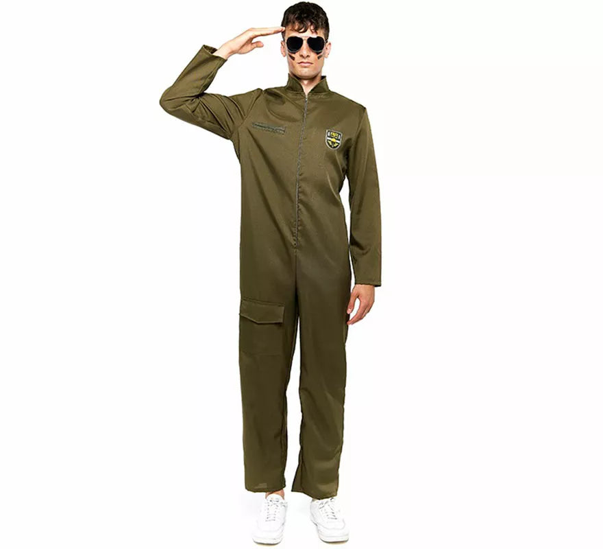 Translation missing: de.Disfraz de Piloto de Jet de Combate para hombre