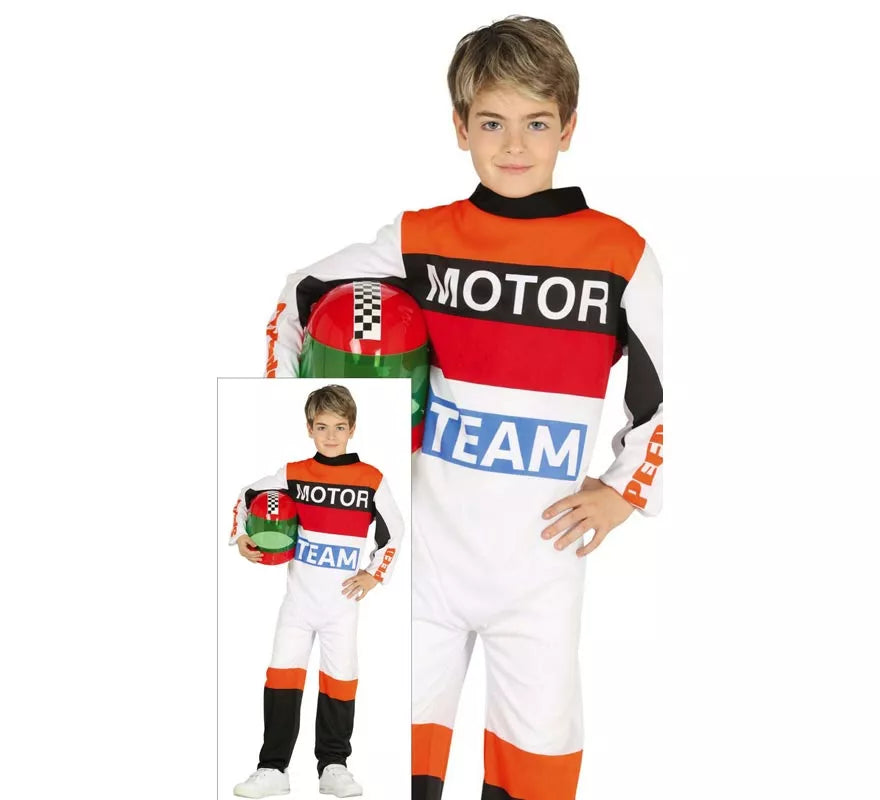 Translation missing: de.Disfraz de Piloto de Motociclismo para niño