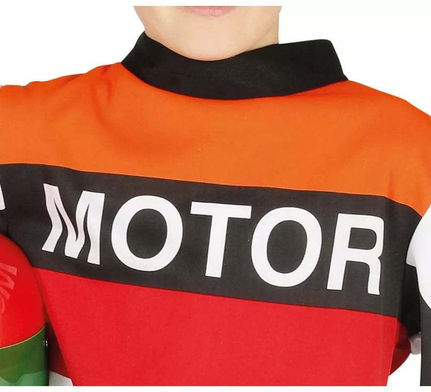 Translation missing: de.Disfraz de Piloto de Motociclismo para niño
