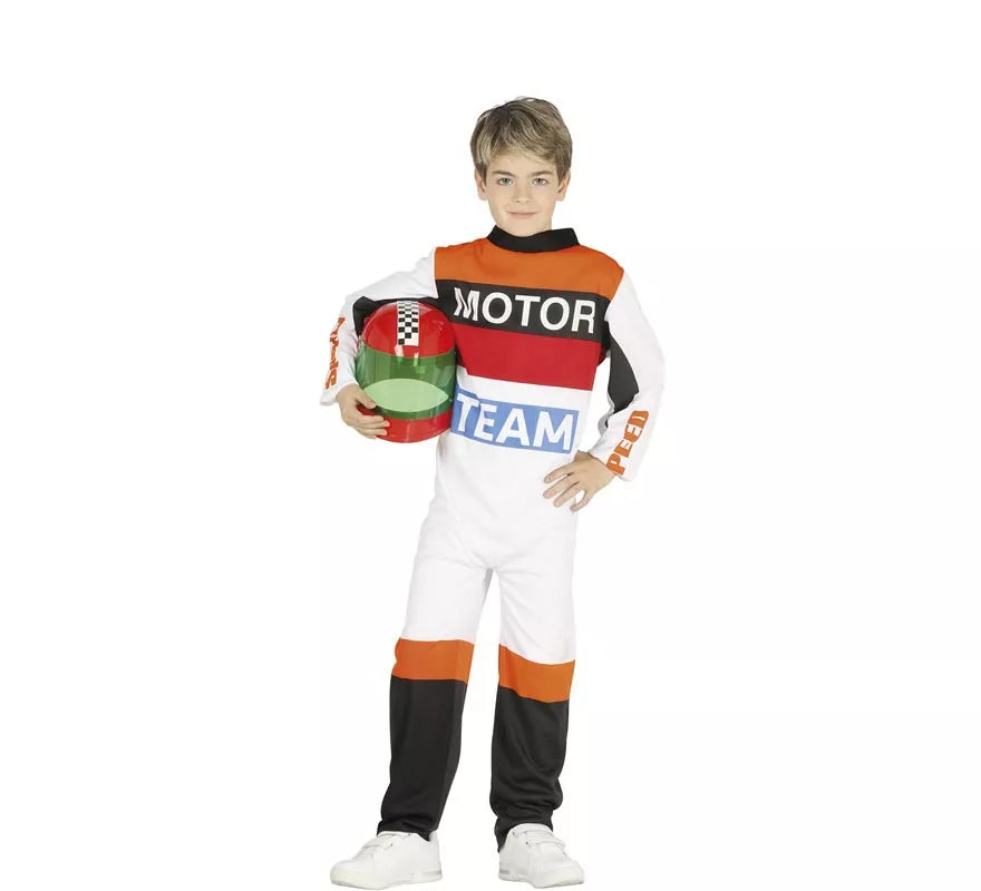 Translation missing: de.Disfraz de Piloto de Motociclismo para niño