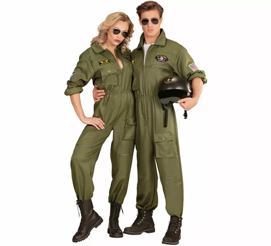 Translation missing: de.Disfraz de Piloto Jet de Combate para hombre