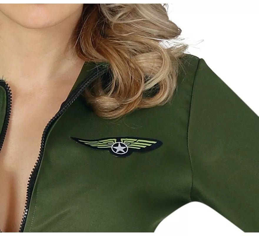 Translation missing: de.Disfraz de Piloto Militar para mujer