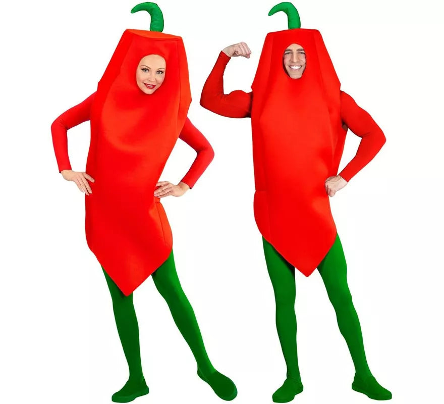 Disfraz de Pimiento Picante para adulto