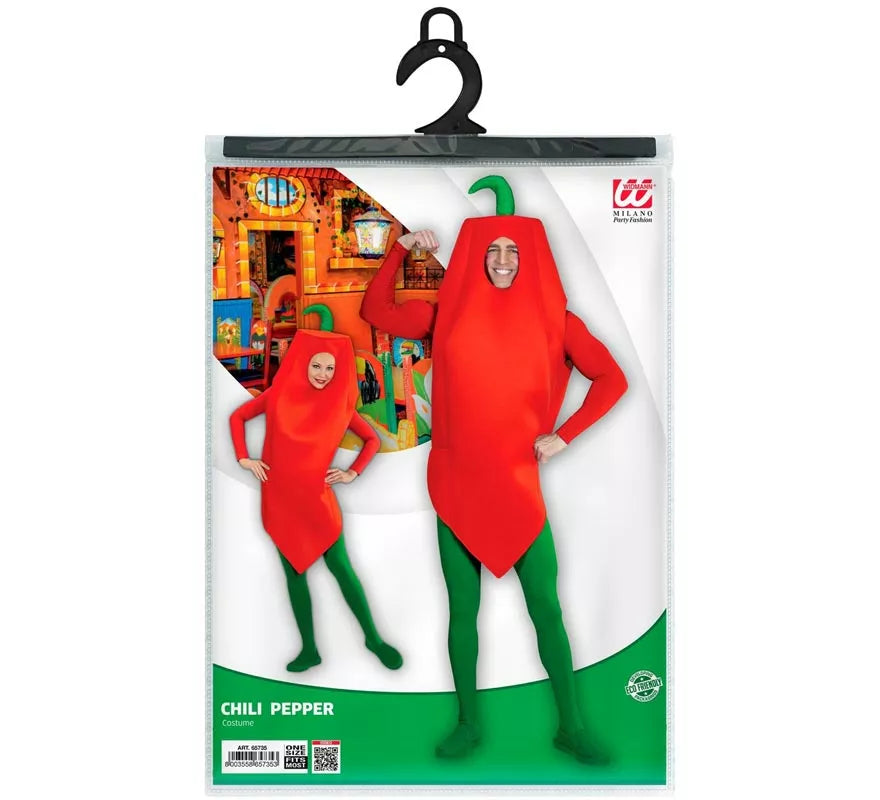 Disfraz de Pimiento Picante para adulto
