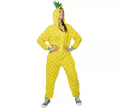 Ananas-Kostüm mit Kapuze für Damen