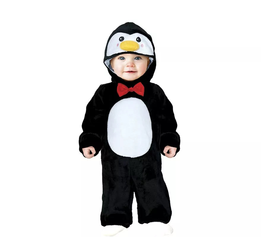 Translation missing: es.Disfraz de Pingüino con capucha para bebé