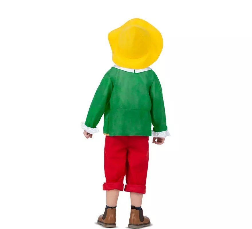 Translation missing: de.Disfraz de Pinocho con gorro y careta para niño