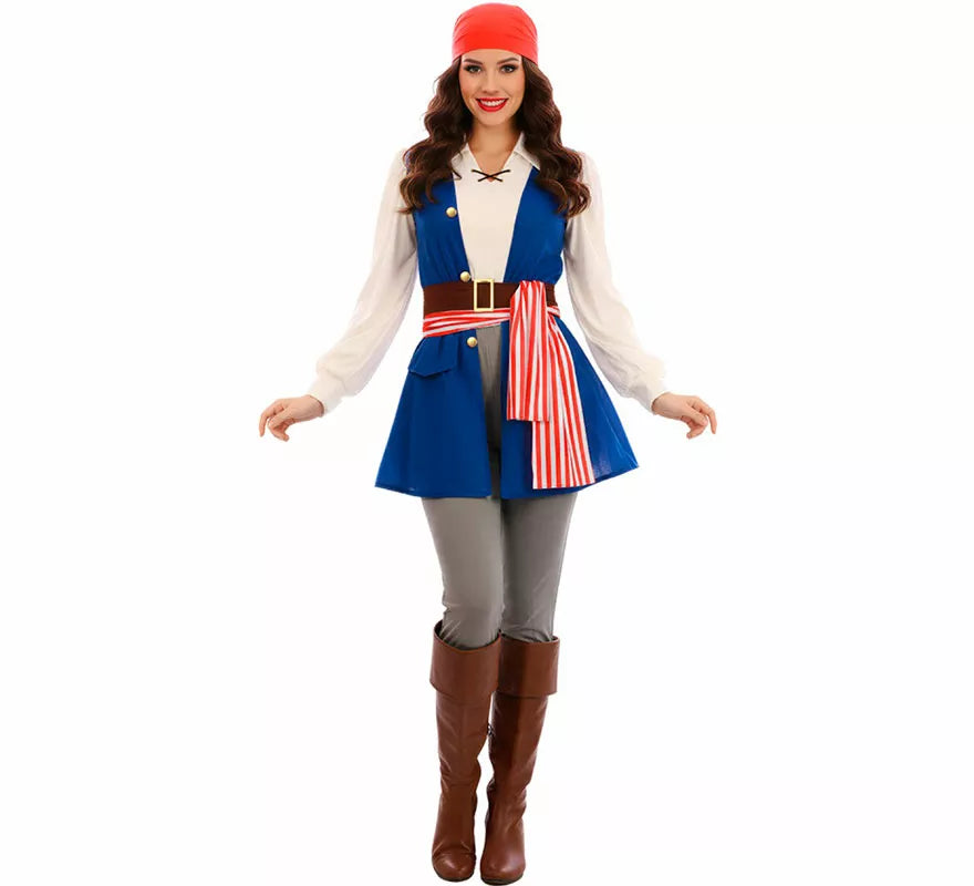 Translation missing: de.Disfraz de Pirata Bucanera Jackeline para mujer