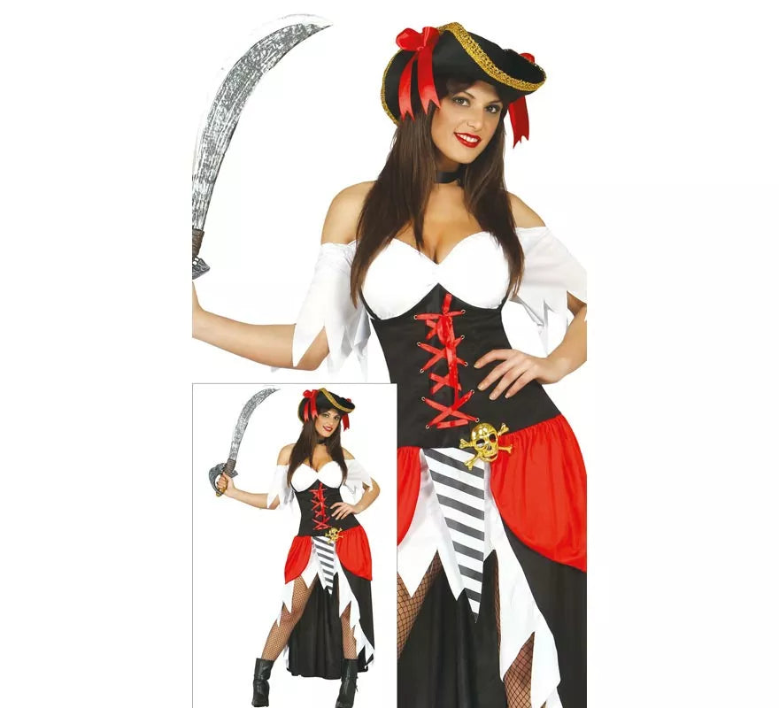 Disfraz de Pirata Bucanera para Mujer