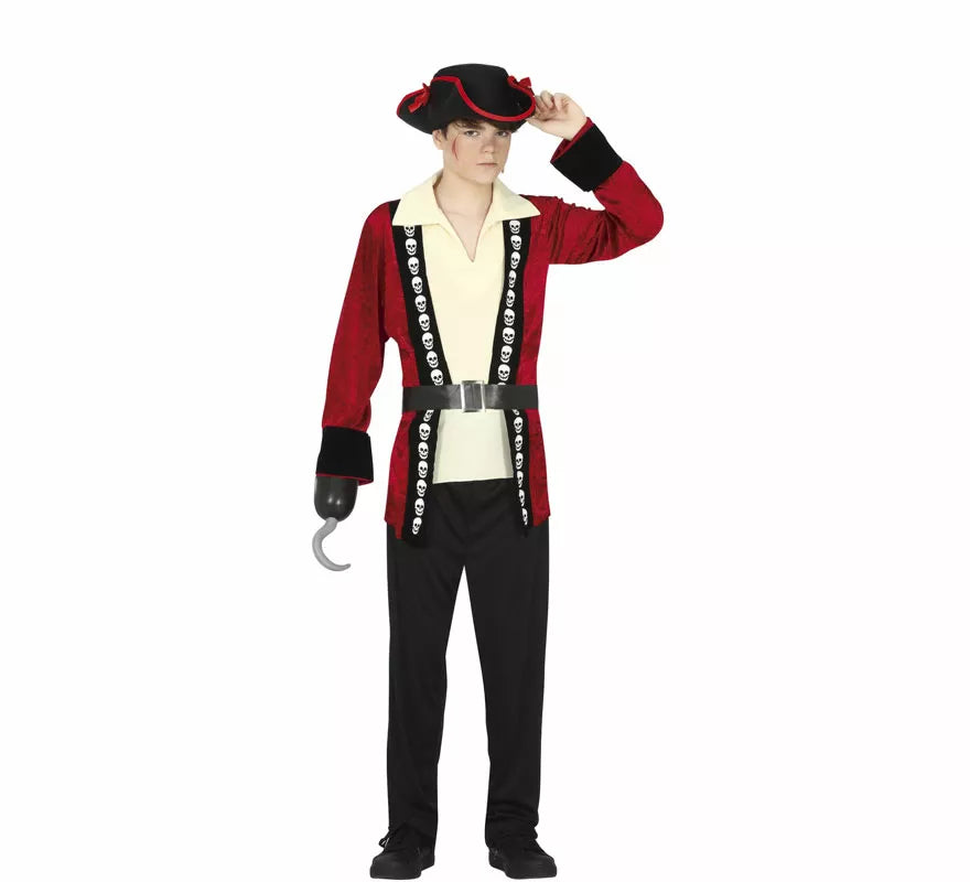 Translation missing: de.Disfraz de Pirata Bucanero para adolescente