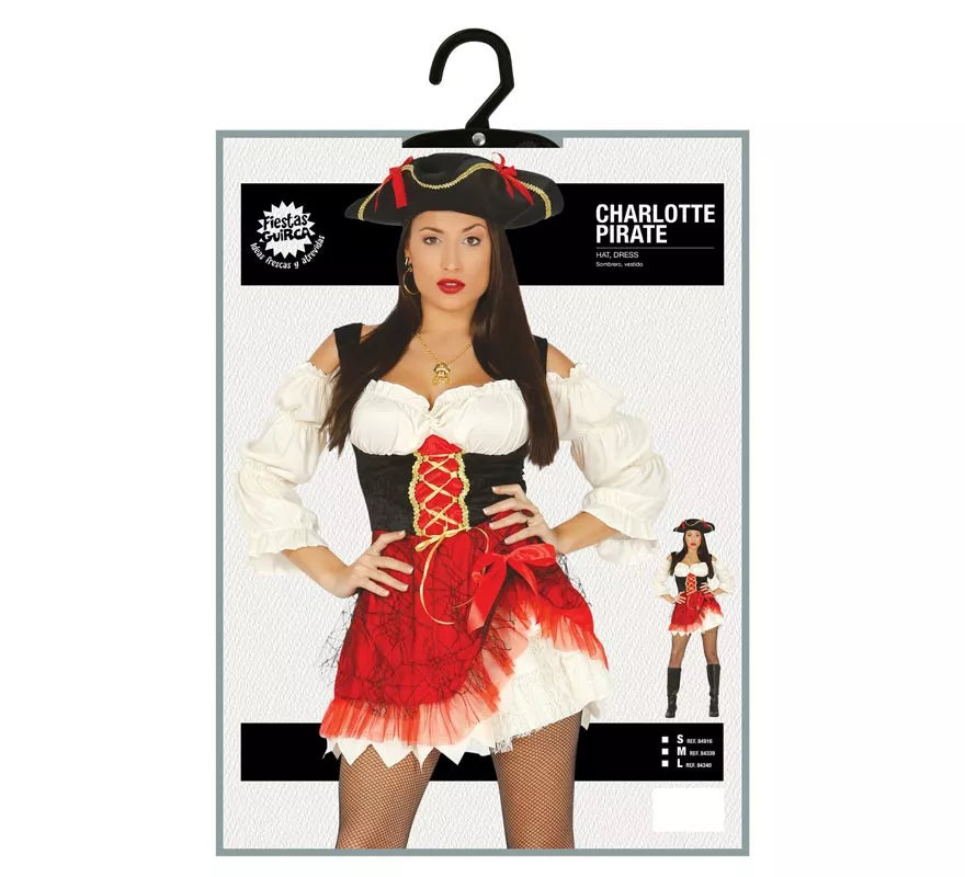 Translation missing: de.Disfraz de Pirata Charlotte para mujer