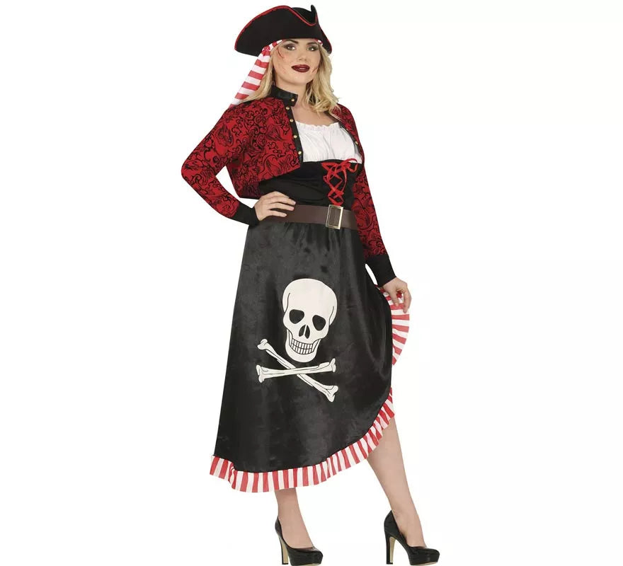 Translation missing: de.Disfraz de Pirata con Falda para Mujer