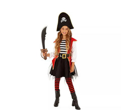 Piratenkostüm mit Tutu für Mädchen