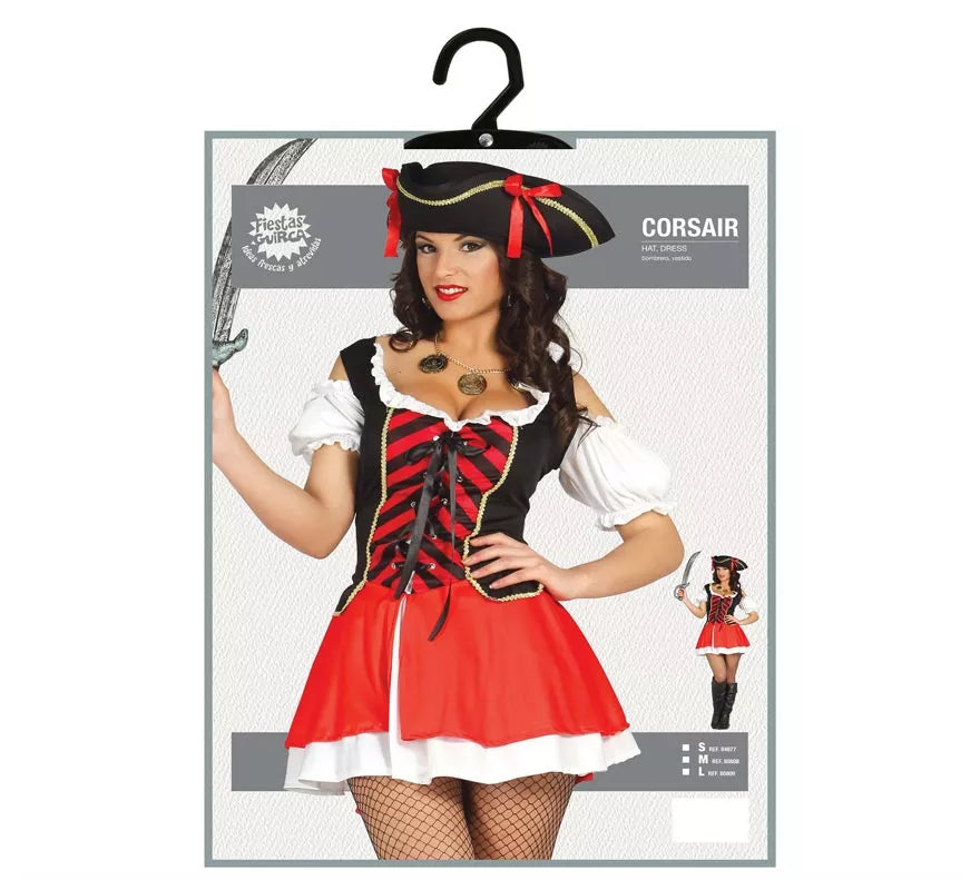 Translation missing: de.Disfraz de Pirata Corsaria para mujer