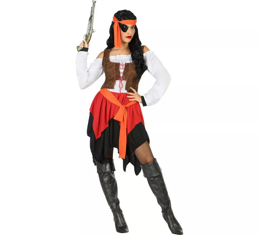 Translation missing: de.Disfraz de Pirata Corsaria para mujer