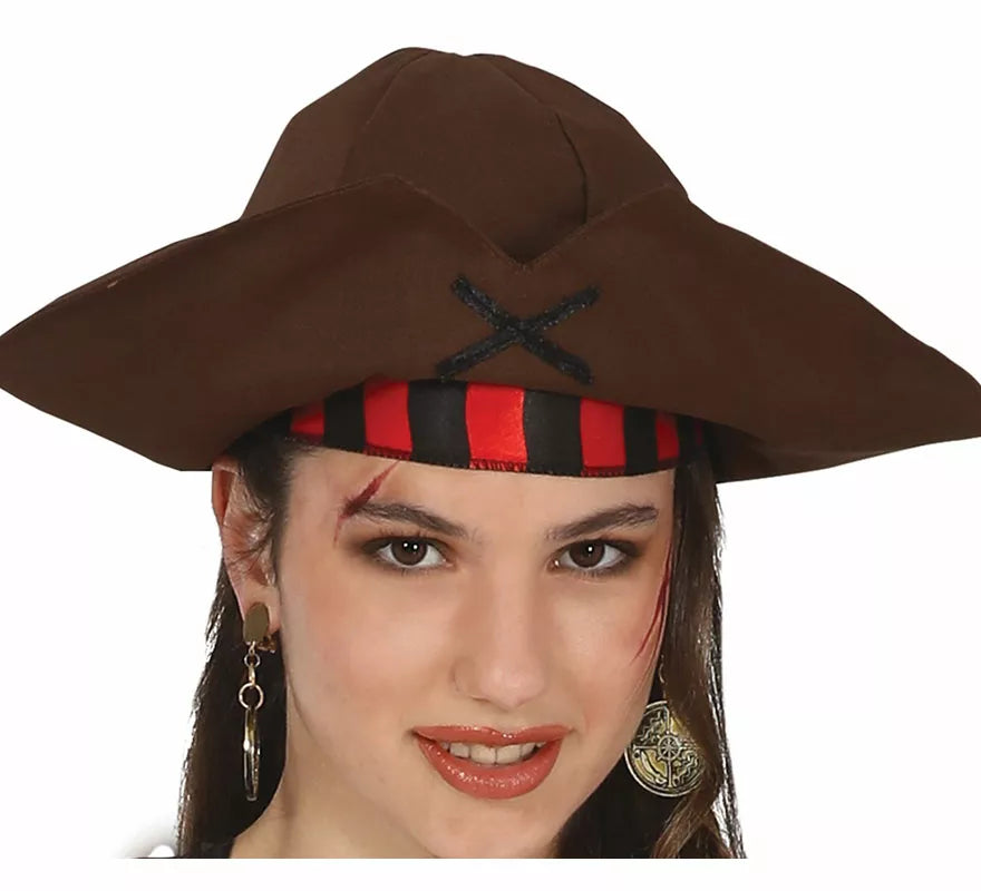 Translation missing: de.Disfraz de Pirata Corsaria Siete Mares para adolescente
