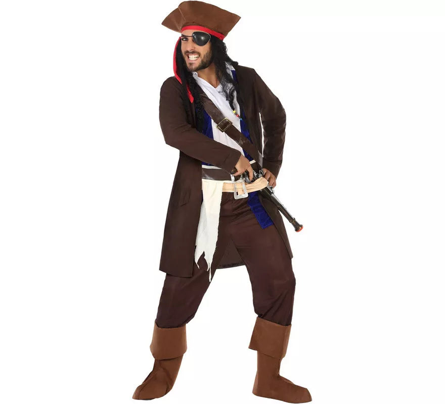 Translation missing: de.Disfraz de Pirata del Caribe para hombre