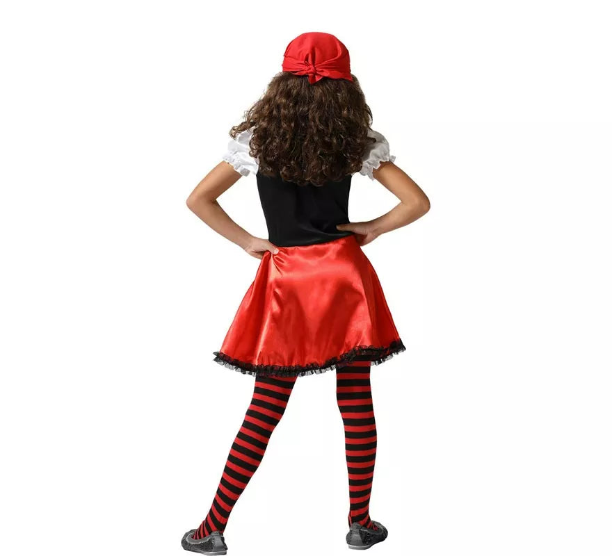 Translation missing: de.Disfraz de Pirata elegante para niña