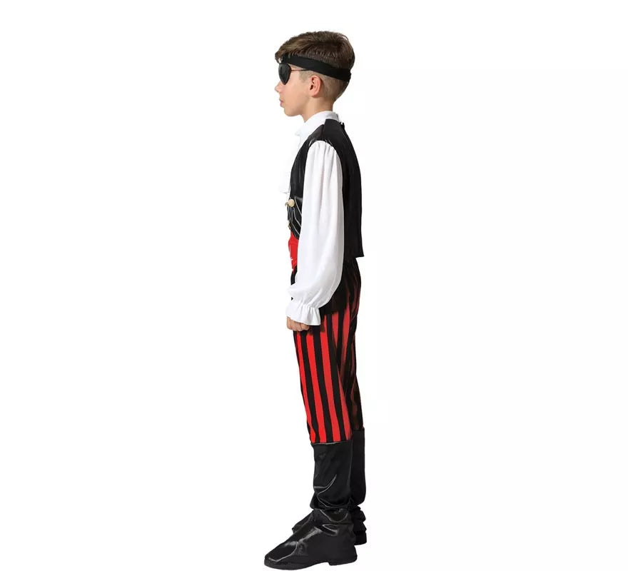 Translation missing: de.Disfraz de Pirata elegante para niño