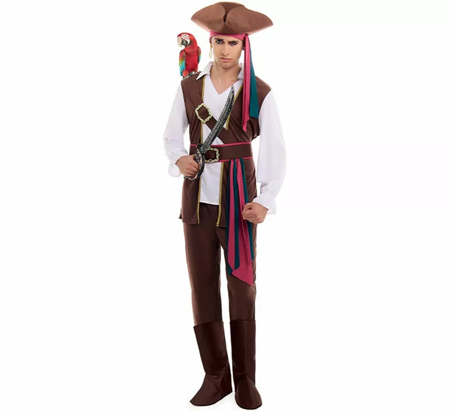 Translation missing: de.Disfraz de Pirata Fantástico para hombre
