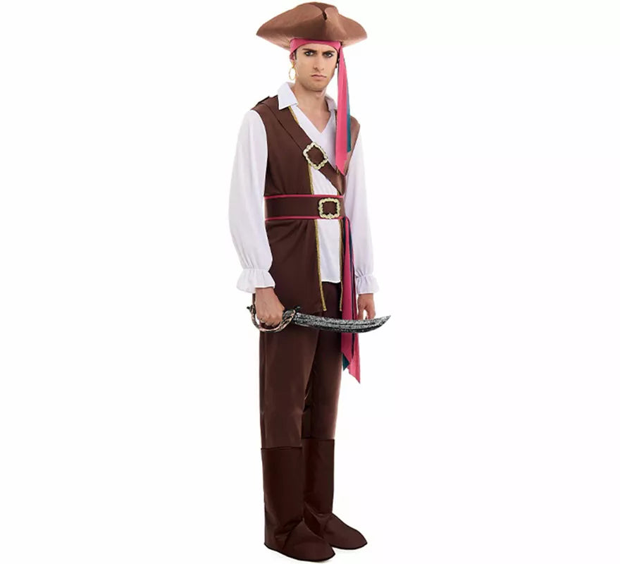 Translation missing: de.Disfraz de Pirata Fantástico para hombre