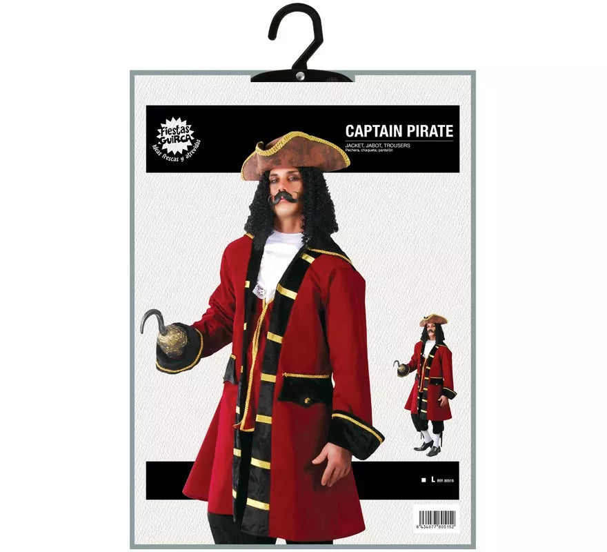 Disfraz de Pirata Garfio para hombre
