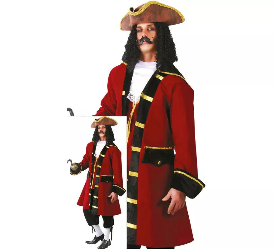 Disfraz de Pirata Garfio para hombre
