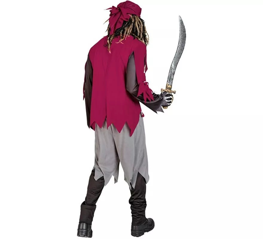 Translation missing: de.Disfraz de Pirata Grumete Esqueleto para hombre