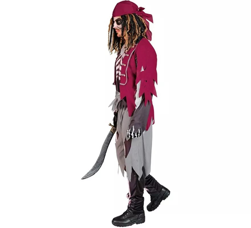 Translation missing: de.Disfraz de Pirata Grumete Esqueleto para hombre