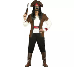 Hübsches karibisches Piratenkostüm für Herren