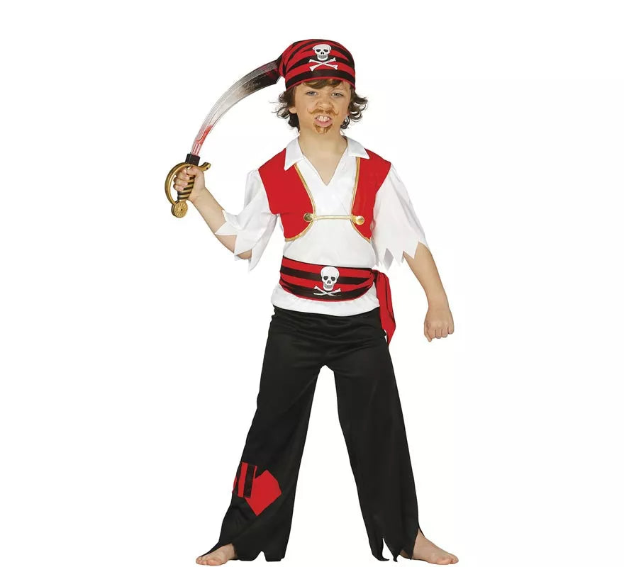 Translation missing: de.Disfraz de Pirata Harapiento para niño