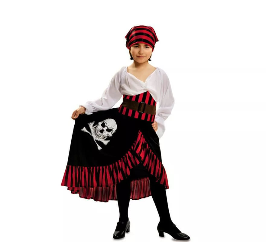Translation missing: de.Disfraz de Pirata Jolly para Niña