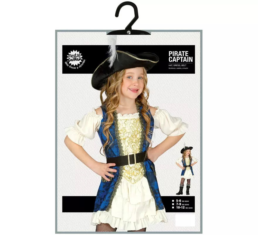 Translation missing: de.Disfraz de Pirata Lujo para niña