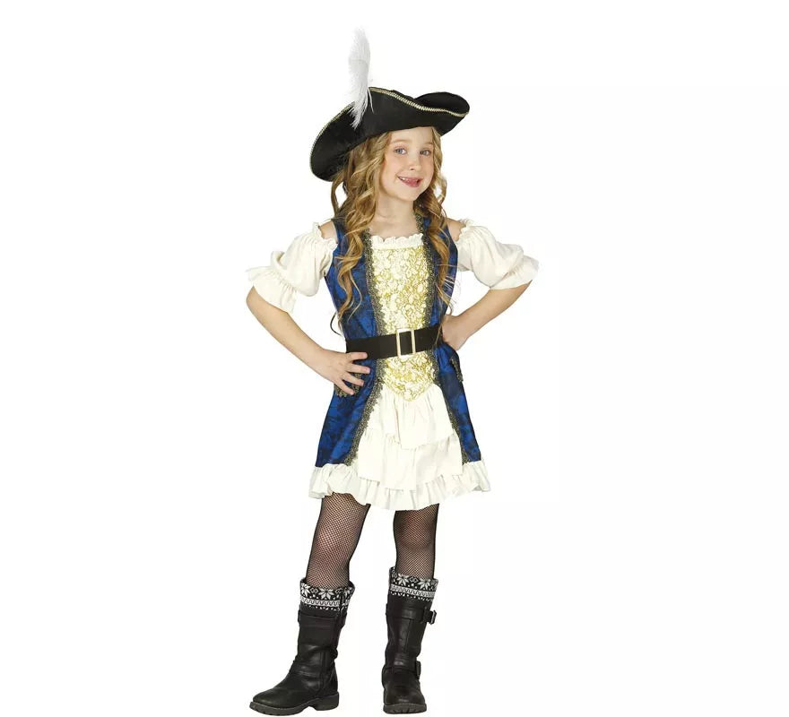 Translation missing: de.Disfraz de Pirata Lujo para niña