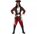 Disfraz de Pirata Marrón para hombre