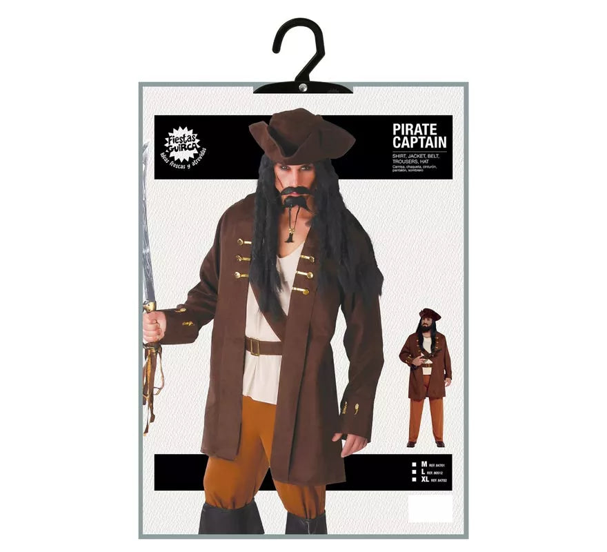 Translation missing: de.Disfraz de Pirata para hombre adulto