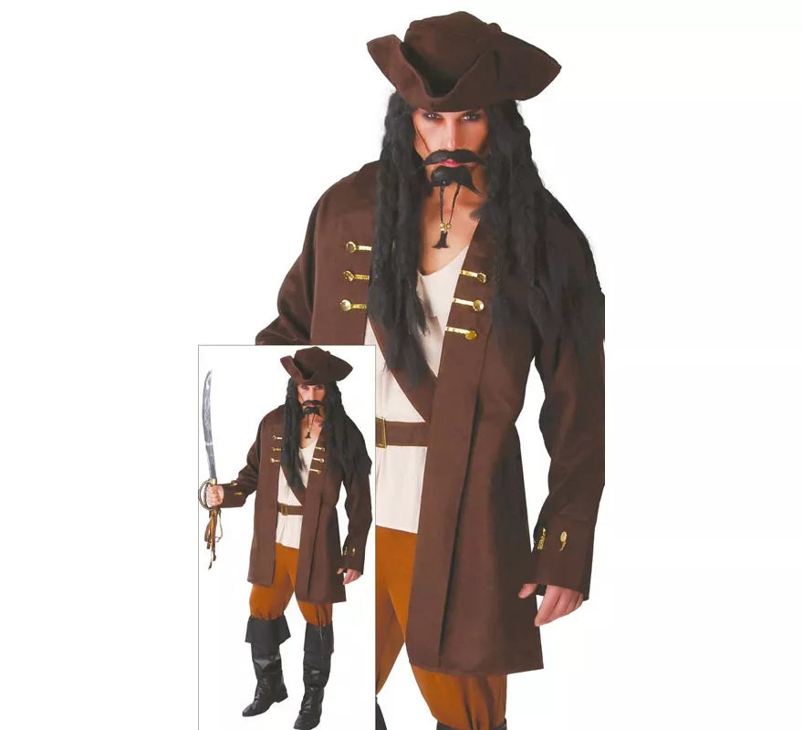 Translation missing: de.Disfraz de Pirata para hombre adulto