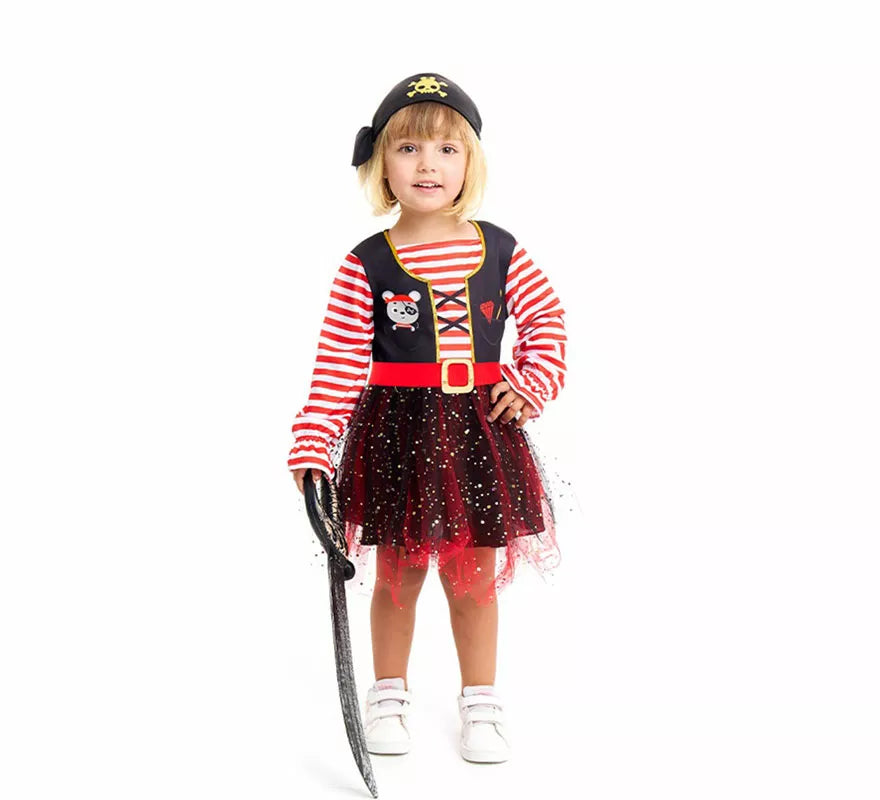 Translation missing: es.Disfraz de Pirata para niña y bebé