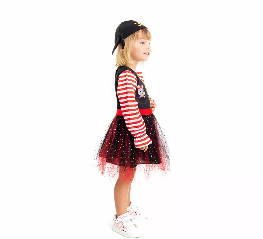 Disfraz de Pirata para niña y bebé